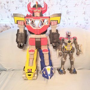 POWER RANGERS MORPHIN MEGAZORD BANDAI (2 VERSIONS)